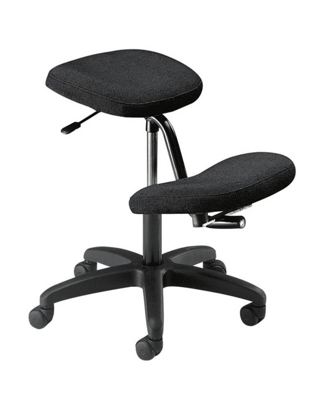 Siège Assis-Genoux Ergonomique Réglable Pro 11 Wellbeing - 3 Coloris (Gris, 70x50x45 Cm)