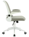 PRETTY - Siège de Bureau avec Accoudoirs relevables